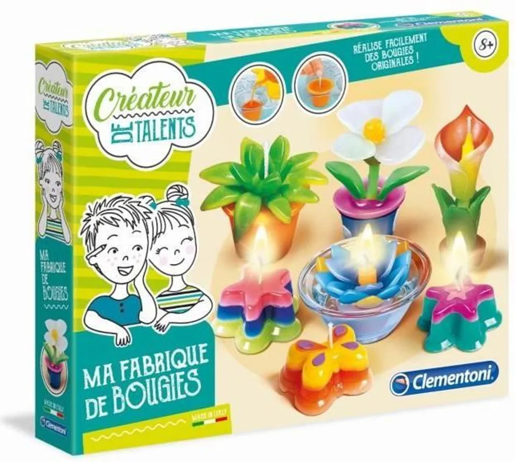 La Mia Fabbrica di Candele Clementoni: Kit DIY per Giovani Maker