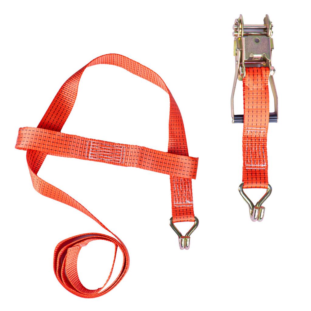 Transportgurt mit Ratsche und Schultergurt 5T 5000kg 50mm 3m AMIO-03317