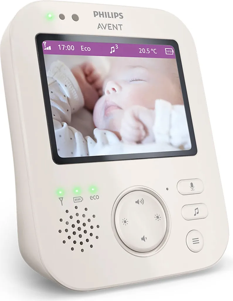 Écoute-bébé Vidéo Philips Avent SCD891 avec Écran Couleur et Son Clair