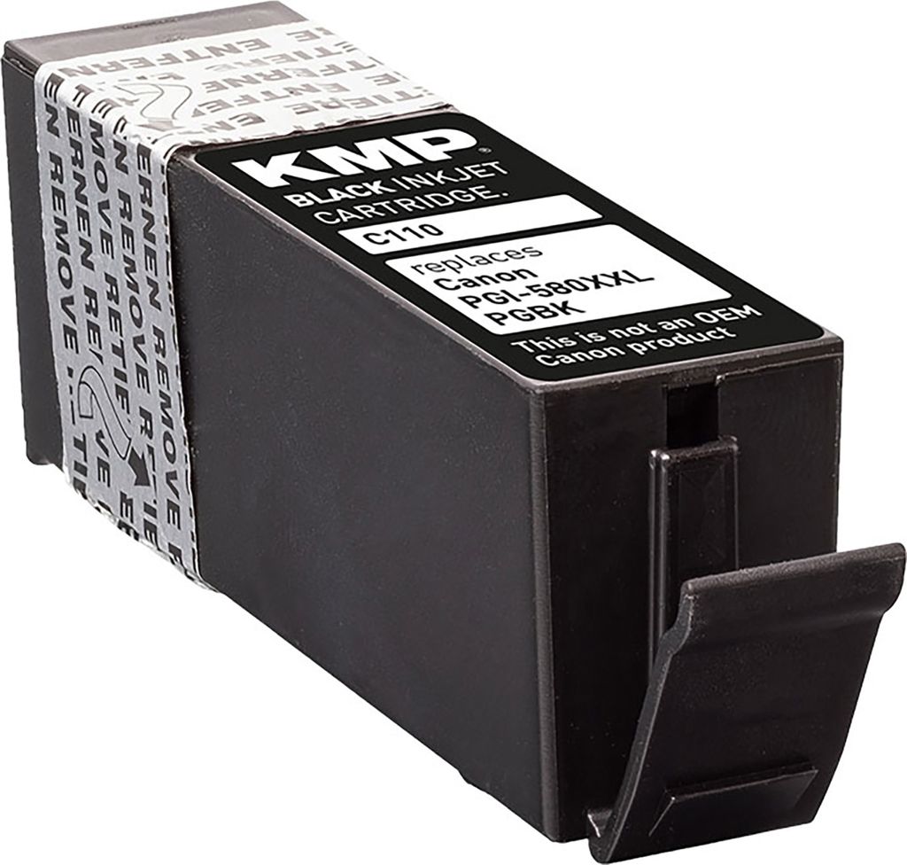 KMP Tintenpatrone passend für Canon 580PGBKXXL Black Produktbild 