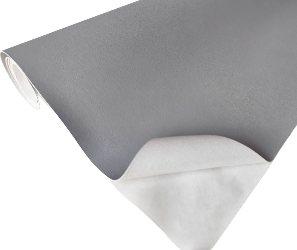 TAPHICEROS Selbstklebendes , Robuste, Universal, Lederreparatur Kunstleder Reparatur Set Flicken Selbstklebend Patch Sofa Jacket, Hellgrau, 500x140 cm