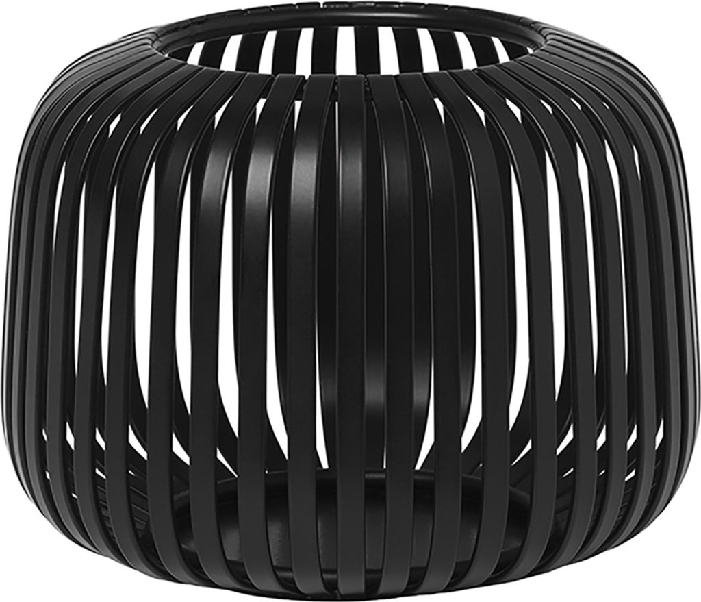 Blomus Lito, Schwarz, Stahl, Kerze, 140 mm, 140 mm, 100 mm Produktbild 