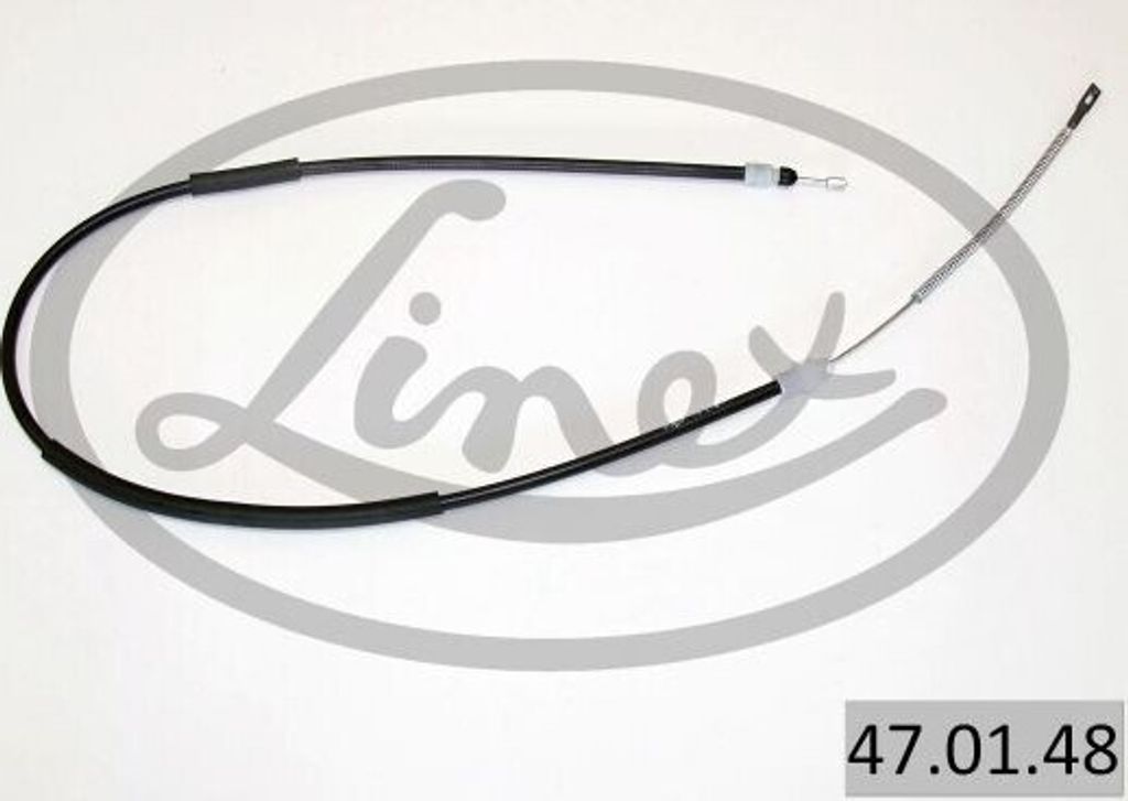 LINEX Handbremsseil Bremsseil 47.01.48 Links für VW LT 28-35 I Kastenwagen (281-363) 1486/1125mm
