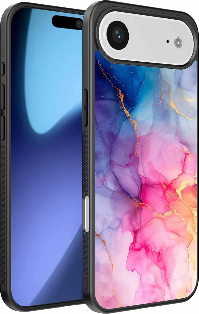 Custodia iPhone Air Marmo Arcobaleno - Cover TPU Design Elegante