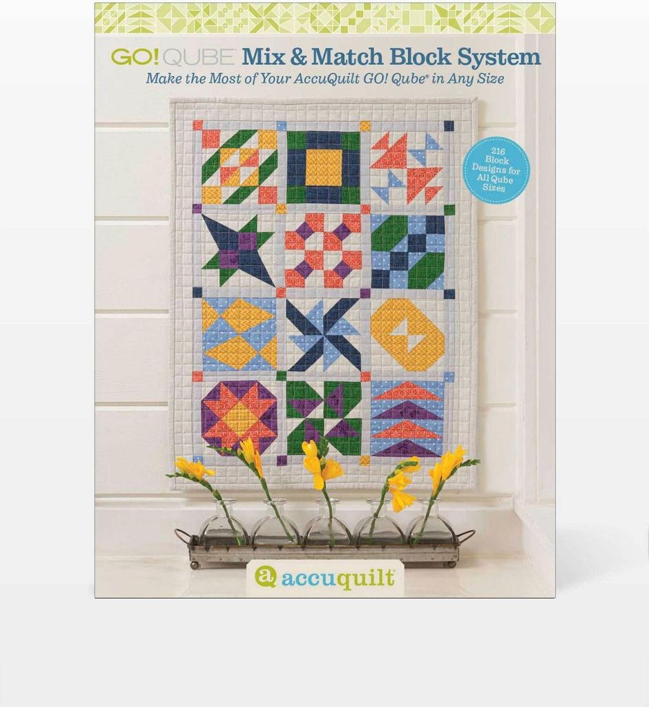 Accuquilt Buch GO! Mix & Match Block System in englischer Sprache - 55984