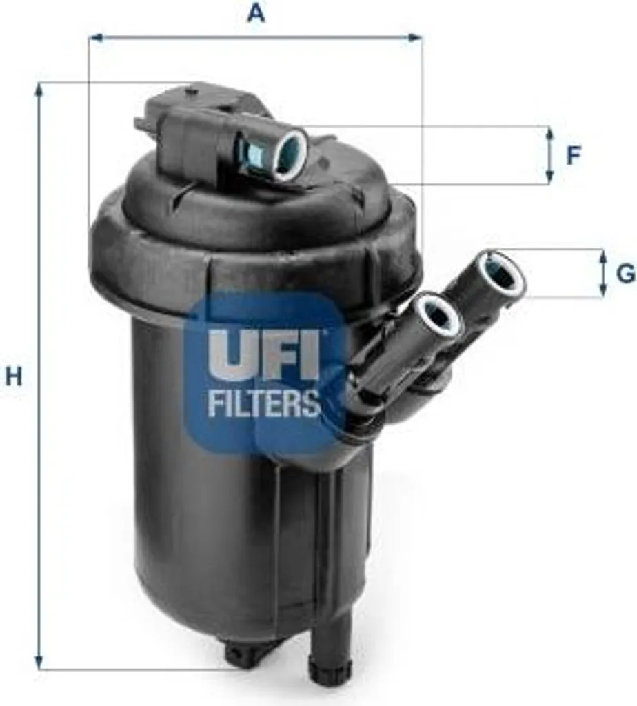 Filtre à Carburant UFI 55.114.00 : Finis les Problèmes d'Injection Opel Diesel