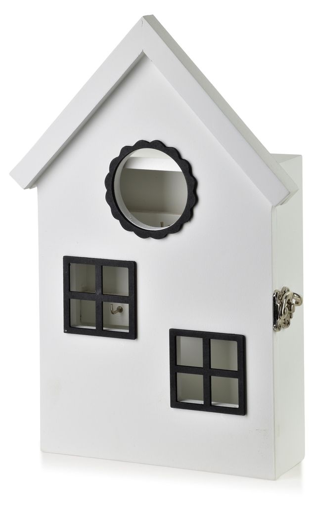 Schlüsselkasten MDF STACY Domek 20x6x29,5 cm Mehrfarbig 1 Stück
