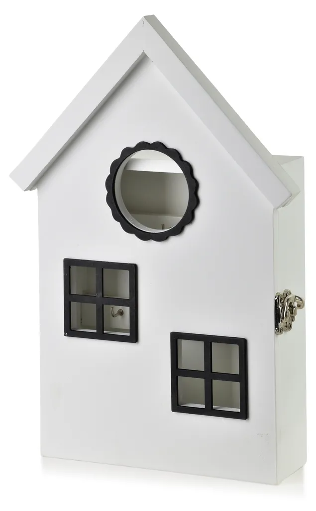 Boîte à clés en MDF STACY Domek 20 x 6 x 29,5 cm Multicolore - 1 pièce