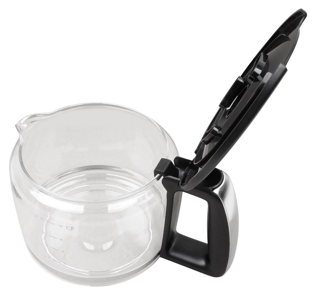 Glaskanne SEB SS-207199 Tefal mit schwarzem Deckel für Produktbild 