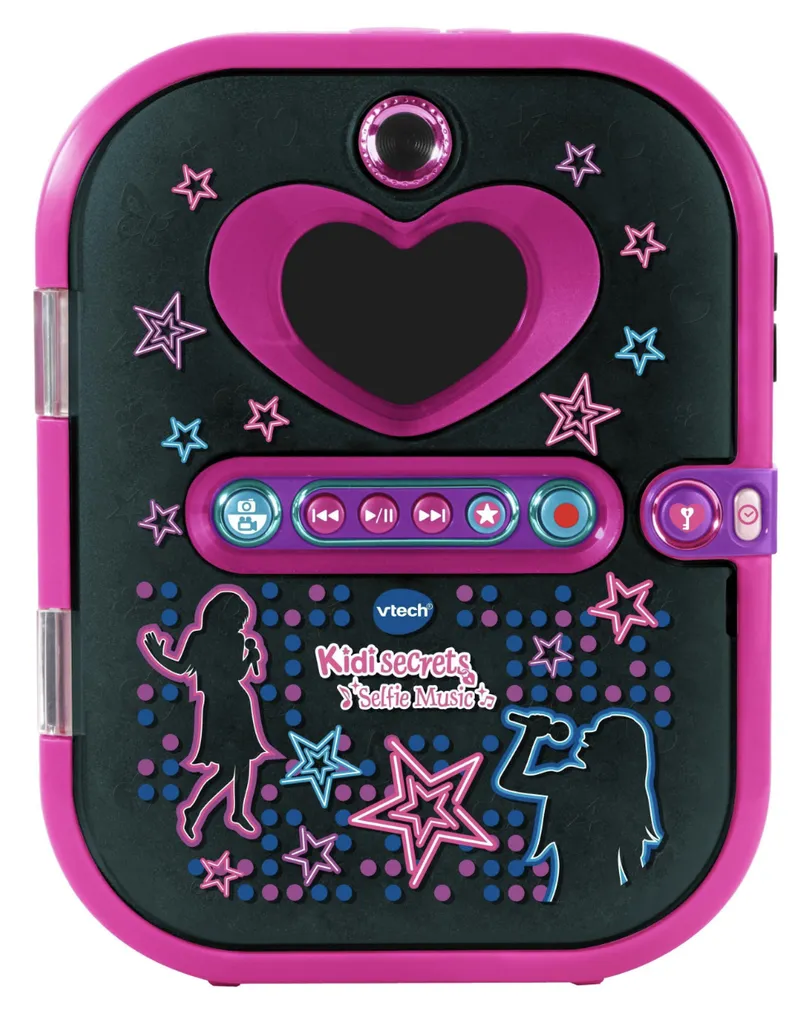 VTech- KidiSecrets Selfie Music Diario elettronico nero - 2