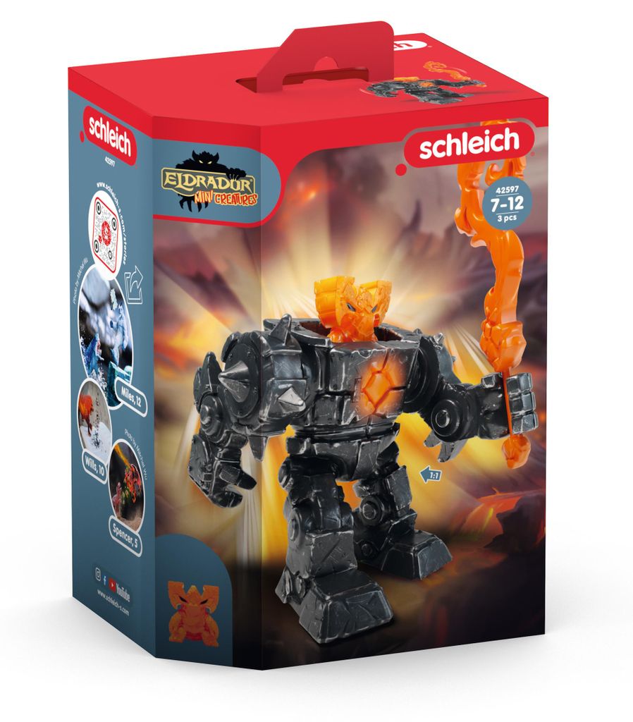 Eldrador Mini Creatures Schatten-Lava-Roboter, Spielfigur Produktbild 