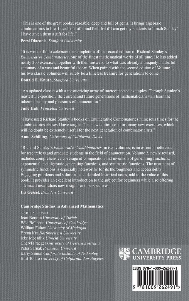 Enumerative Combinatorics: Volume 2