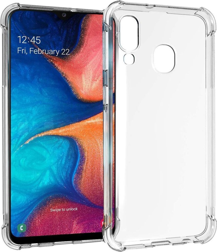 Wozinsky Anti Shock Silikonhülle für Samsung Galaxy A02/M02s - Durchscheinend KP23594