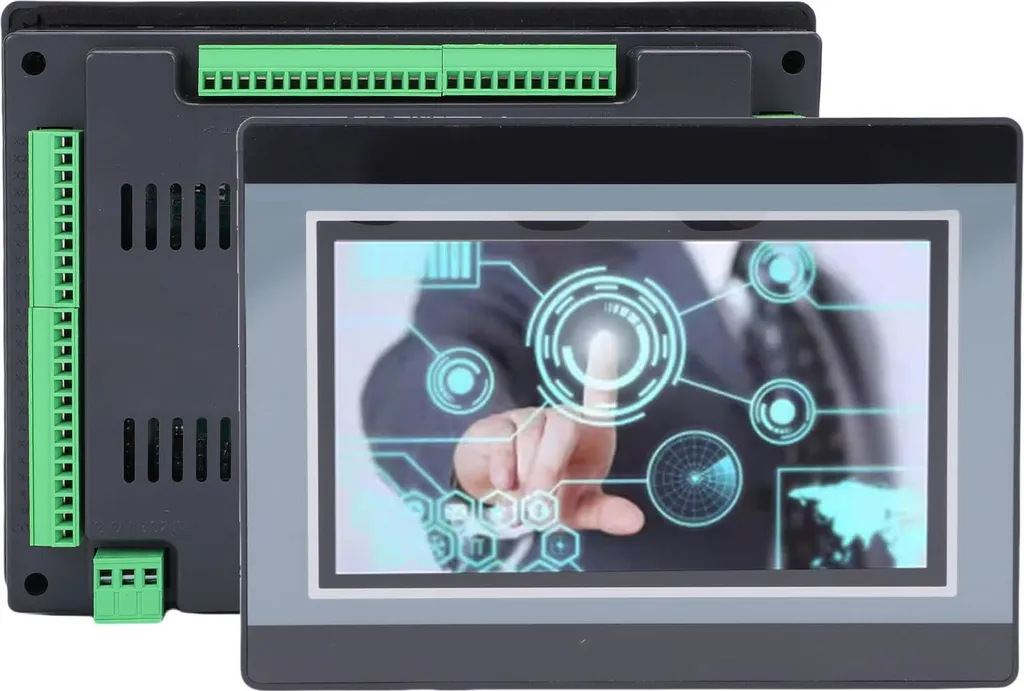 Console tactile HMI 7 pouces avec automate API intégré sorties relais - 10