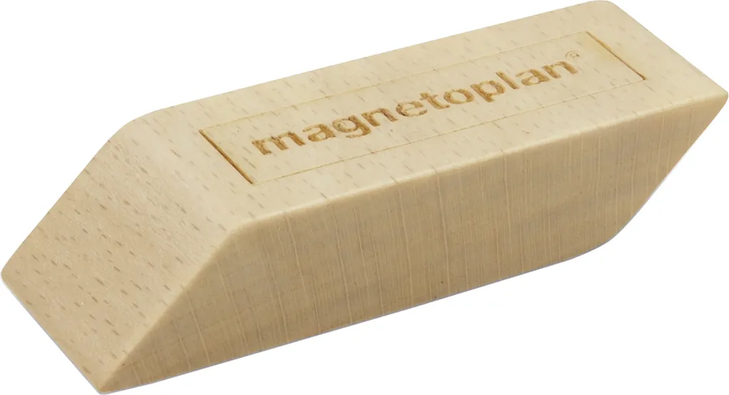Magneti di Design Magnetoplan 1665249 Marrone Legno 4pz 60x20x13mm