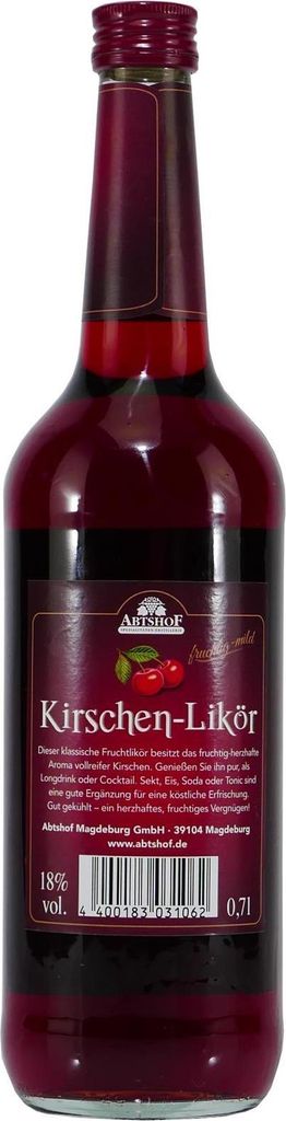 Abtshof Kirschen-Likör (6 x 0,7L)