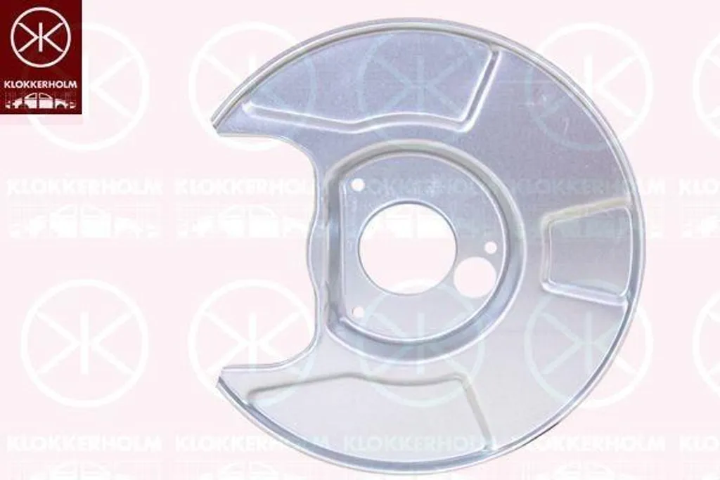 Tôle d'ancrage Klokkerholm 2938877 pour Honda Civic VII Arrière Gauche