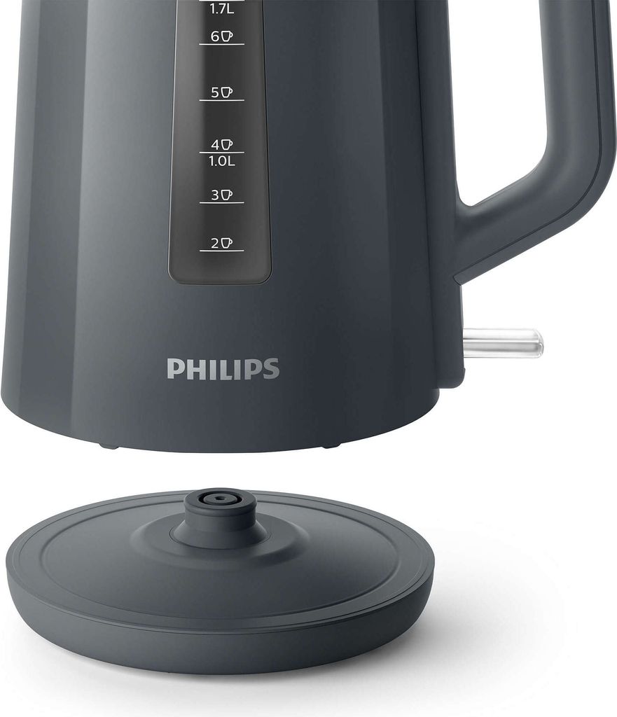 Philips Wasserkocher, 1,7 l, LED, schwarz (HD9318/10) Produktbild 4