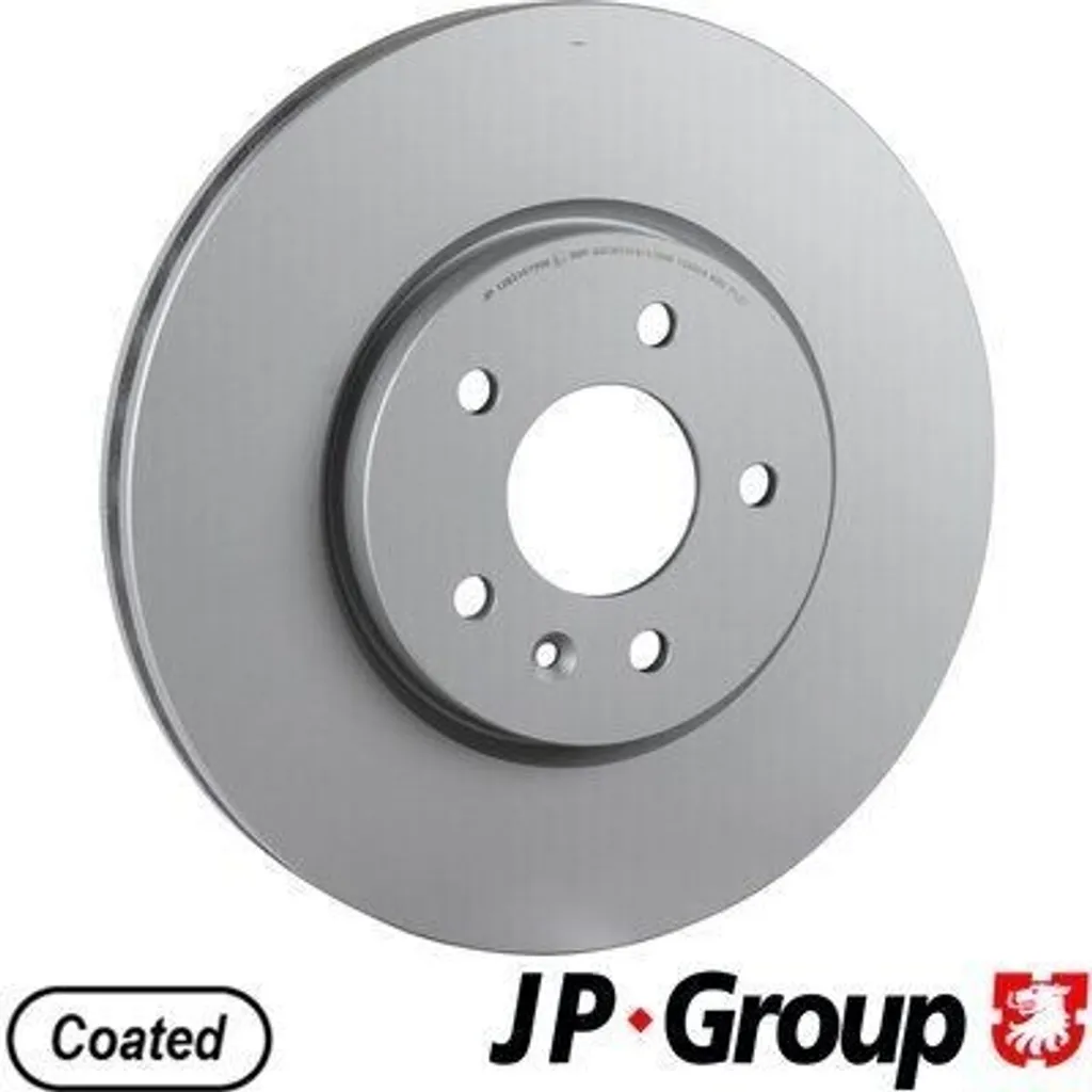 2x Disques de frein JP GROUP 1263107200 avant pour Opel Astra J P10