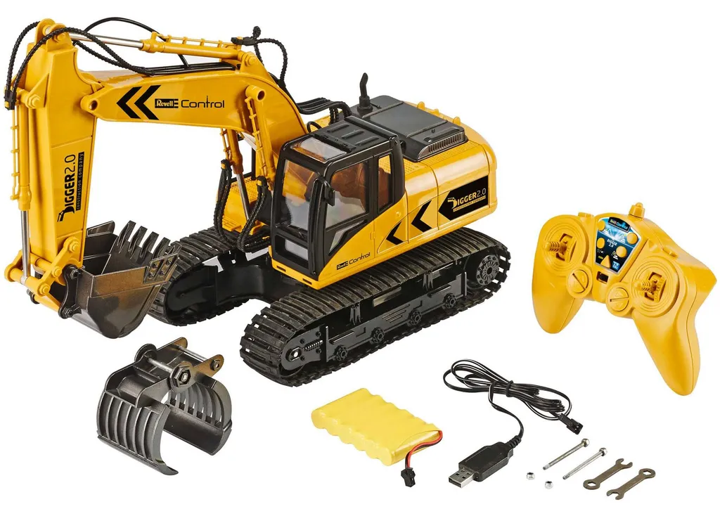Jouet de Chantier Revell Digger 2.0 pour Creuser dans le Sable et Jardin