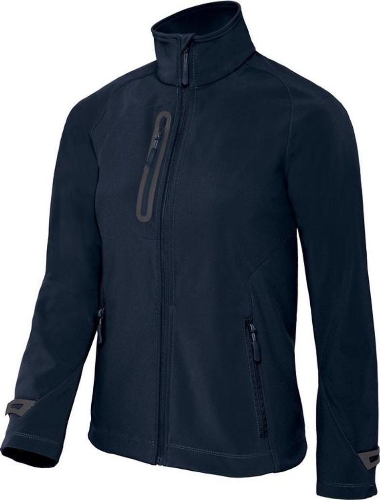 Damen-Softshelljacke - B&C X-LITE SOFTSHELL/W - navy - Größe XL