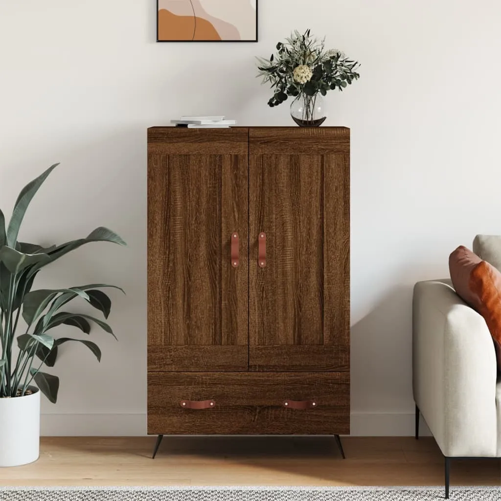 Credenza Moderna vidaXL Marrone Rovere 115 cm | Arredo Casa Chic