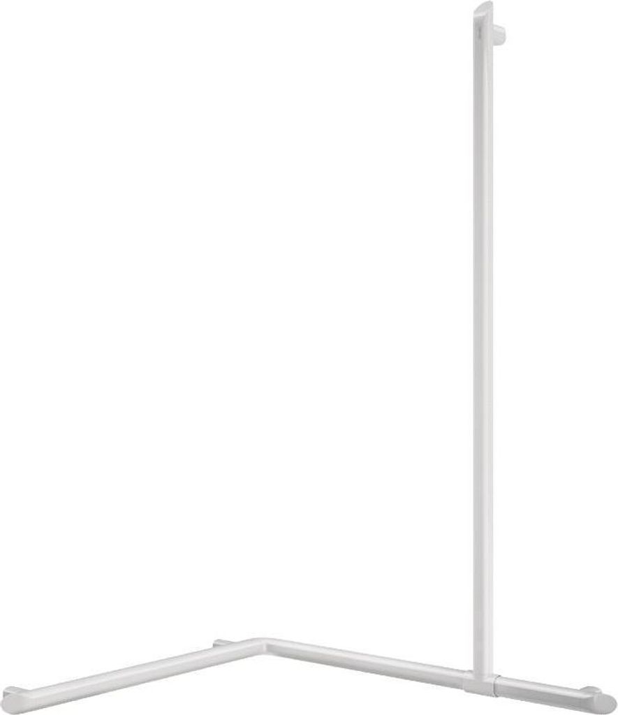 Delabie Handlauf 2-Wände + Br.H.Stg. verti. Be-Line D35 Alu weiß