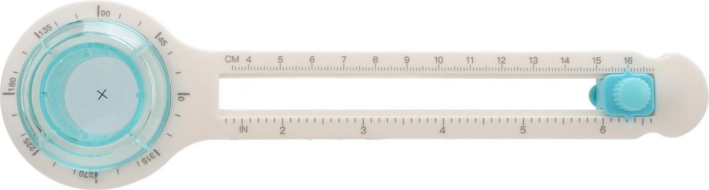 Kreisschneider einstellbarer Papierschneider Scrapbooking Craft Circular Schneidwerkzeug 360 Grad Manual Rotation 8 cm Durchmesser