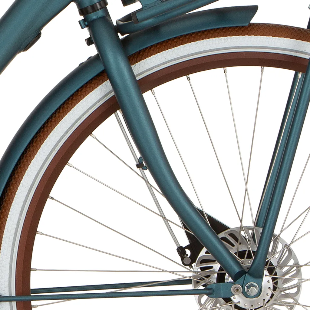 Fourche Cortina E-U4 D MM Irish Blue Matt pour Vélo Électrique Cargo