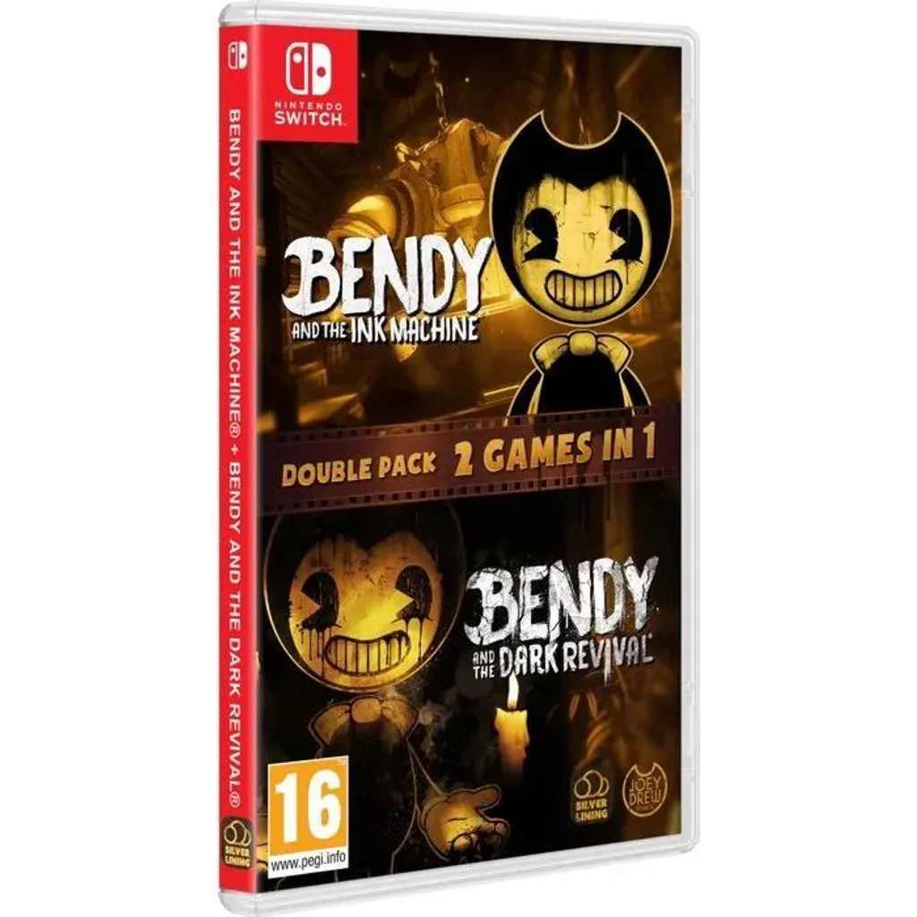 Bendy Ink Machine & Dark Revival Switch - Collection Horreur Complète