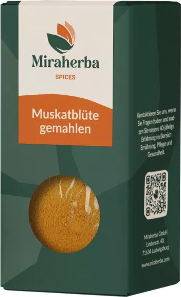 Miraherba - Muskatblüte gemahlen - 50g