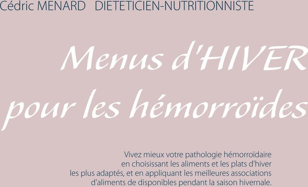 Menus d'hiver pour les hémorroïdes