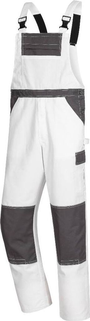 NITRAS Latzhose MOTION TEX LIGHT Gr. 62 weiß