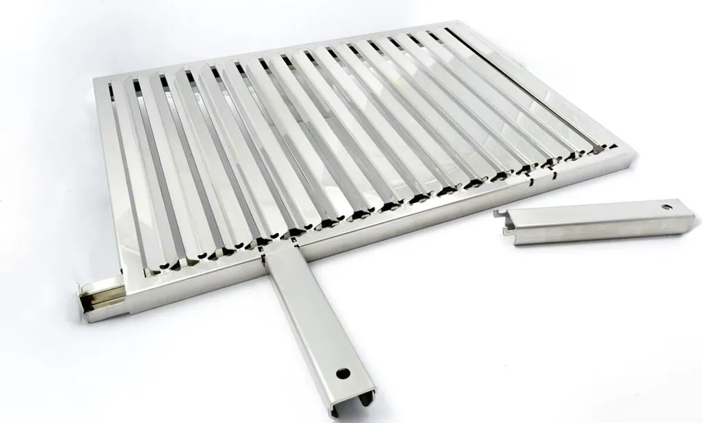 Grille de récupération des graisses LISA Luxury Line pour plancha et BBQ