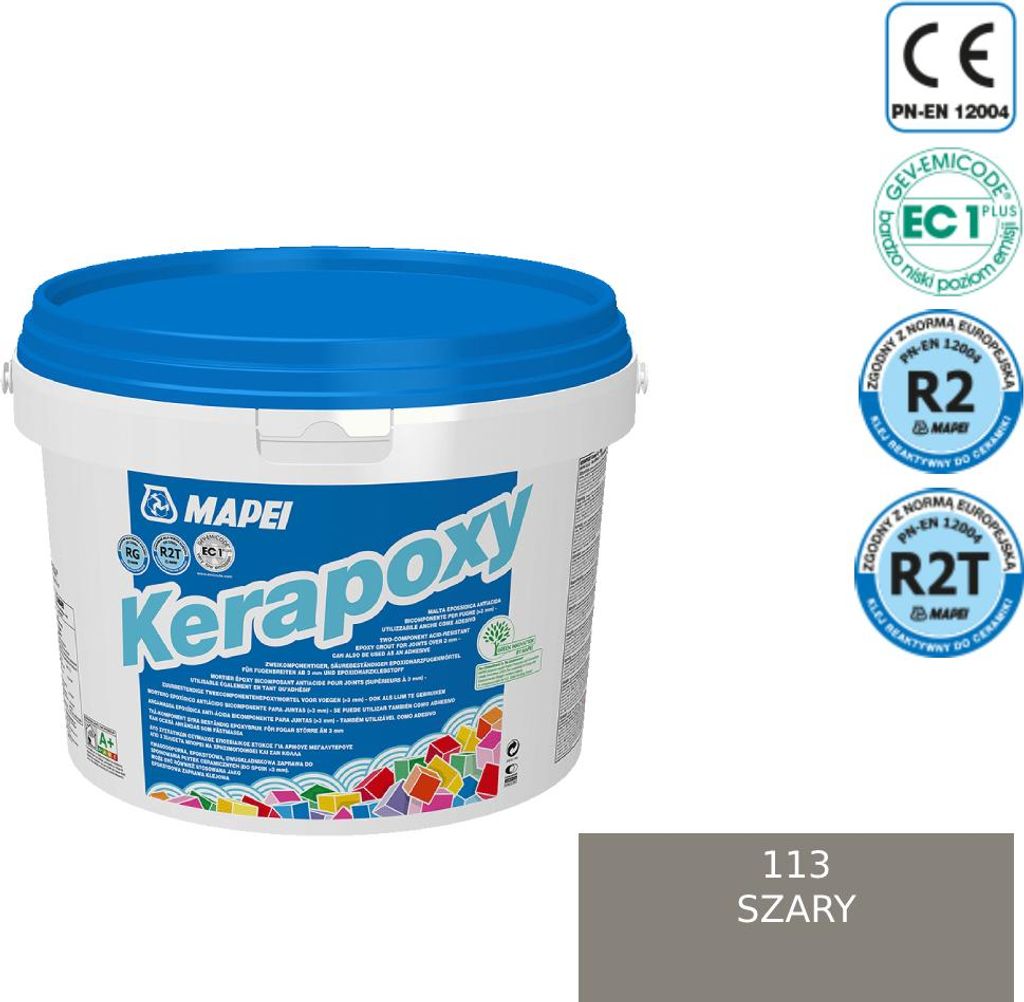 MAPEI KERAPOXY EPOXY GROUT - 113 grau 2kg