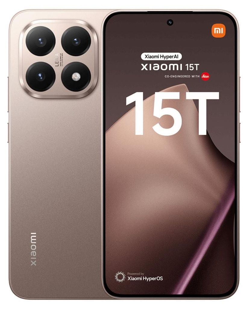 XIAOMI 15T 5G Smartphone 12GB/512GB růžovo-zlatý Obrázek produktu 