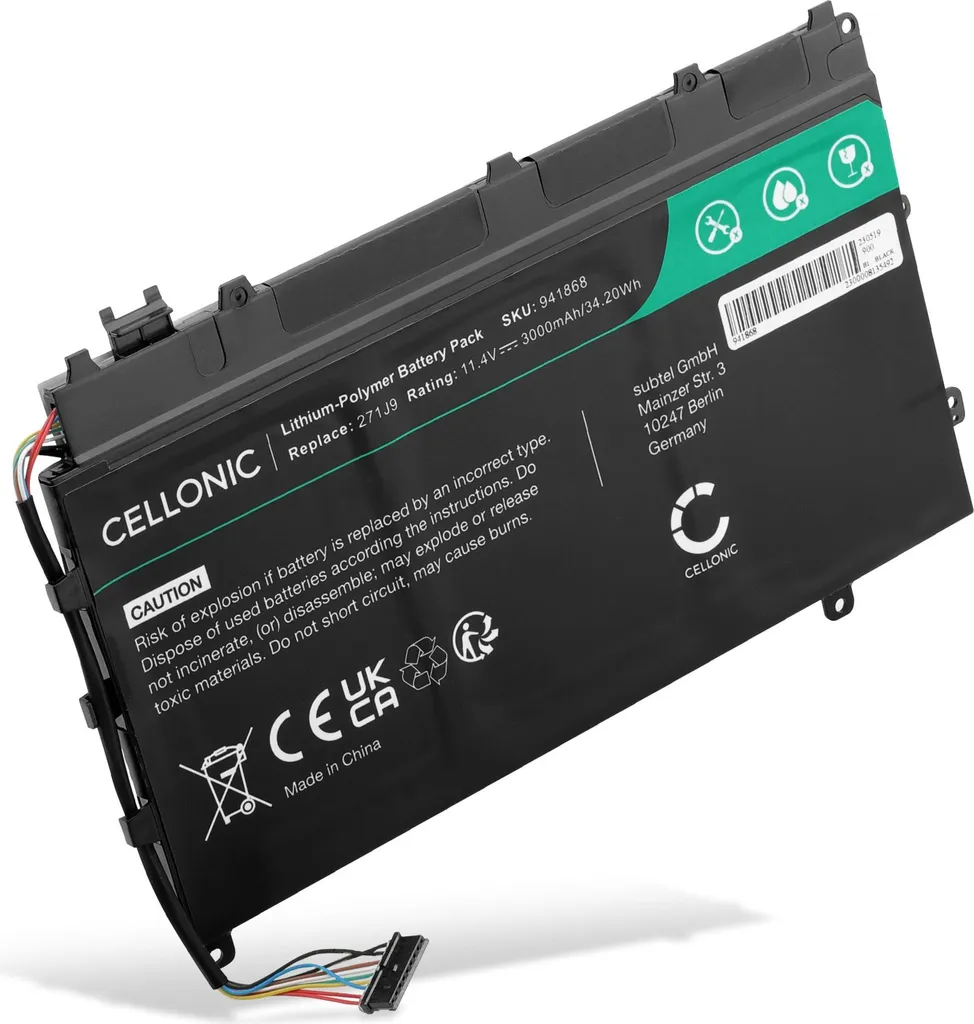 Batteria Notebook Dell 271J9 per Latitude 13 7350 | Business Class