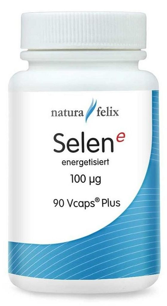 Natura Felix Selen energetisiert 100 µg- 90 Vcaps Plus Produktbild 