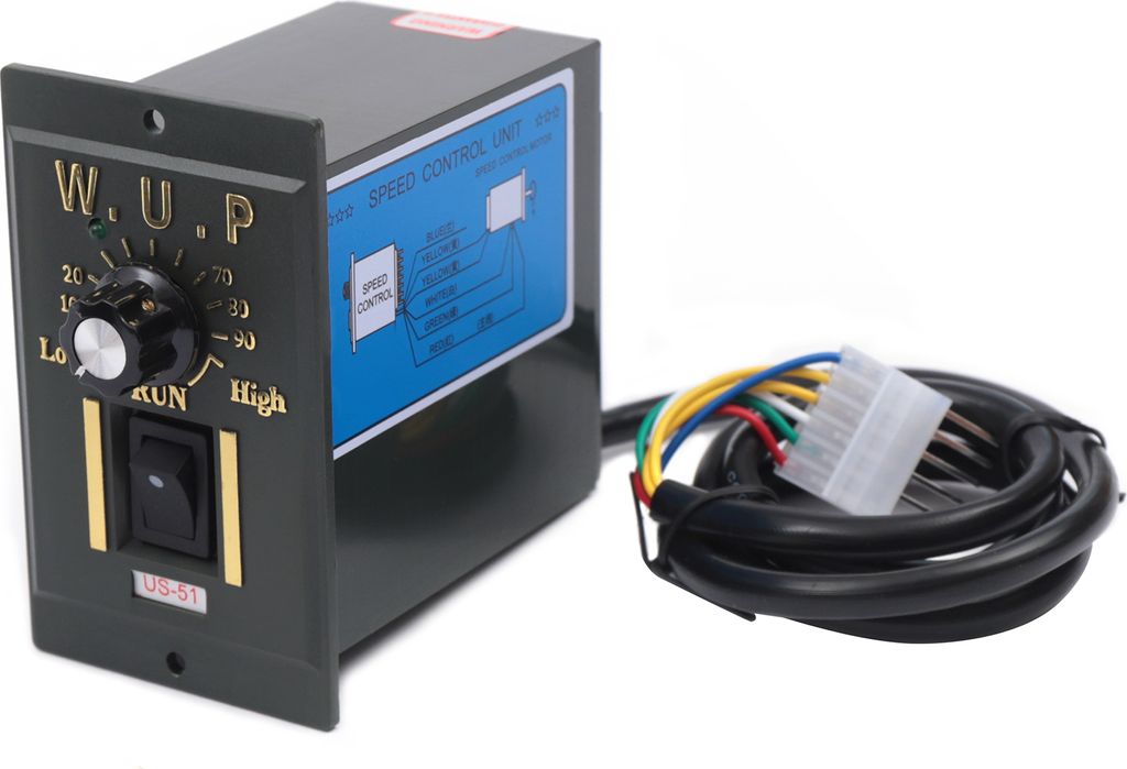 AC 220V 90W Getriebemotor mit Drehzahlregler+Halterung 20K Produktbild 6