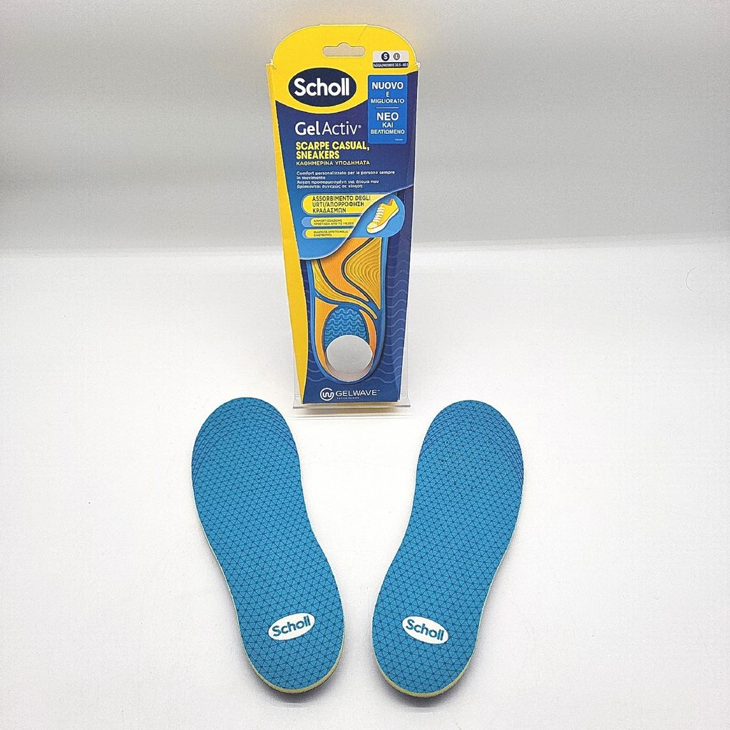 Scholl GelActiv Einlegesohlen Freizeitschuhe Sneaker Produktbild 