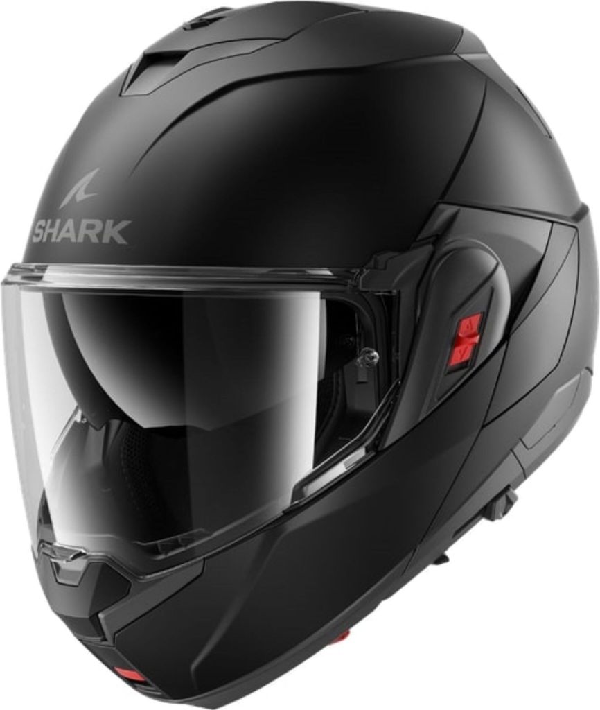 Shark Oxo Dark Shadow Klapphelm, schwarz matt, M (57/58)