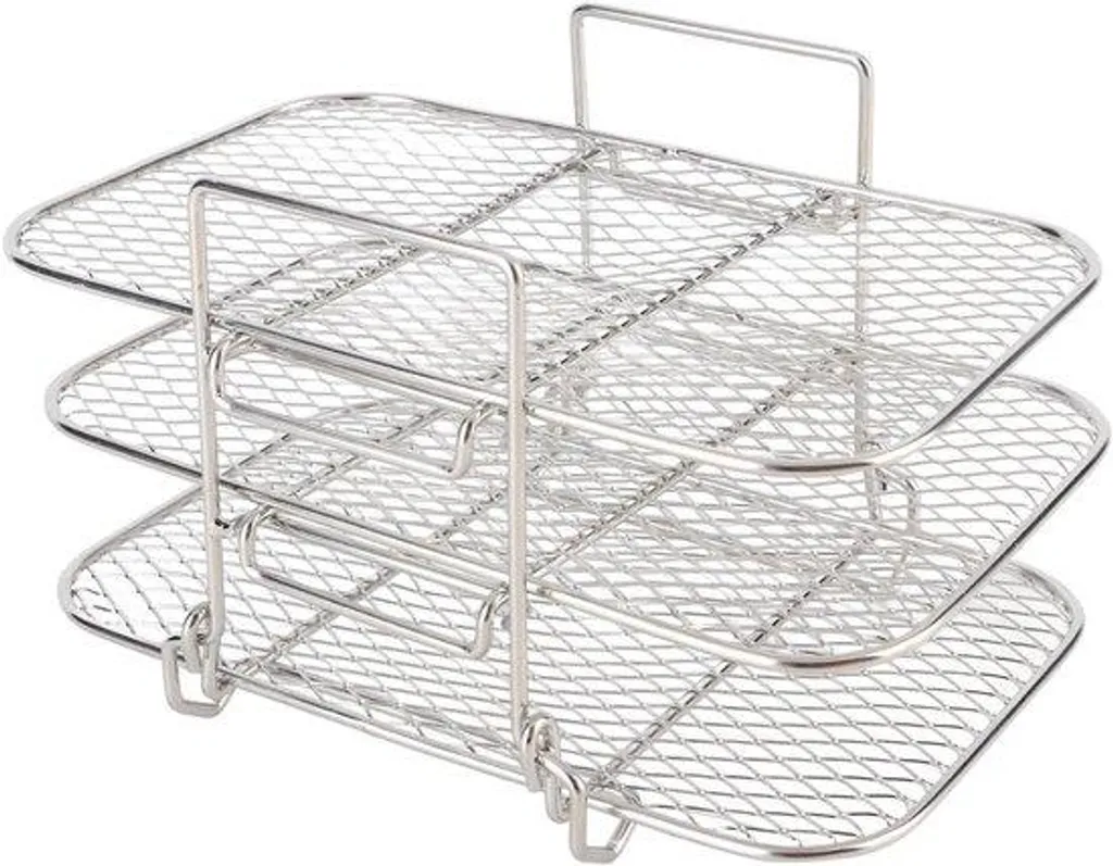 Grille double Premium pour friteuse à air chaud - Support déshydratation