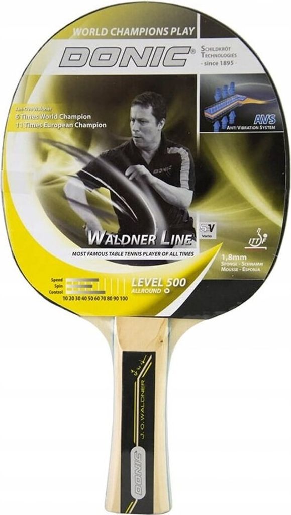 Donic TABLE TENNIS RACKET DONIC WALDNER 500 Immagine del prodotto 