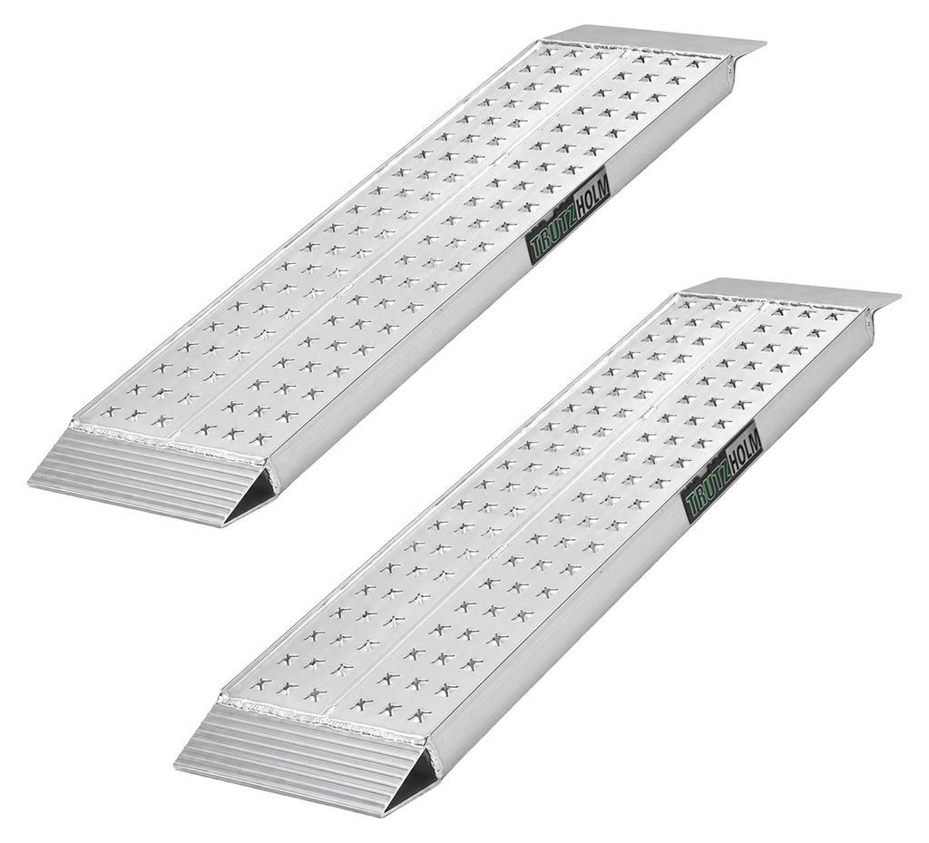 TRUTZHOLM 2x Auffahrrampe Alu Traglast 540 kg Länge 100 cm Produktbild 