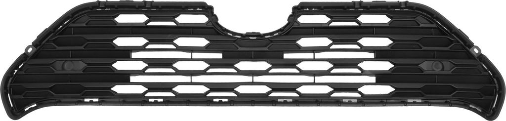 Front-Obere Motorhaubenstoßstange Kühlergrill Front-Obere Stoßstange Nierenkühlergrill für Toyota RAV4 2019-2022 1 Stück Schwarz
