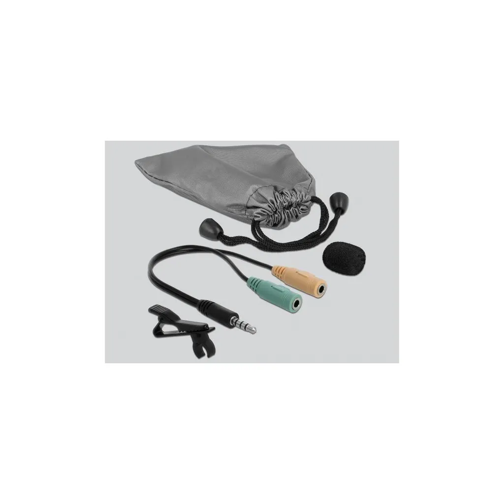 Micro cravate omnidirectionnel filaire avec clip pour smartphone - 4