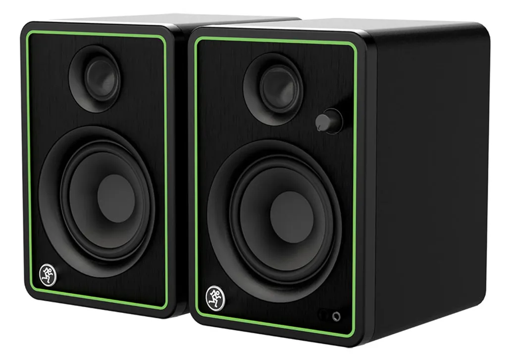 Mackie CR4-XBT Moniteurs 4 Pouces avec Bluetooth et Finition Bois