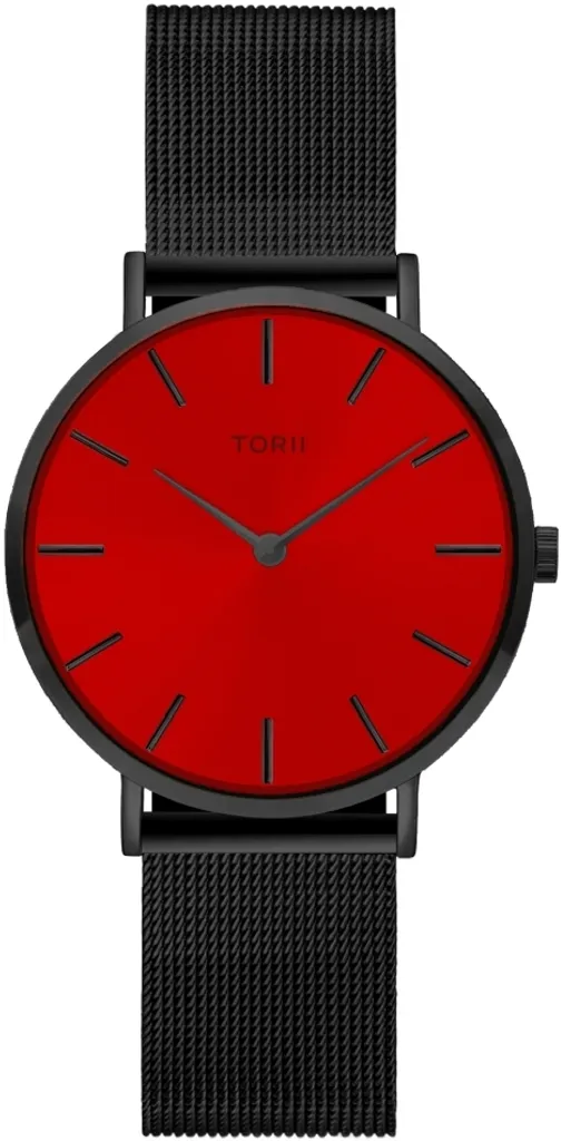 Montre femme TORII B34BS.TB rouge : finissez-en avec les styles ternes