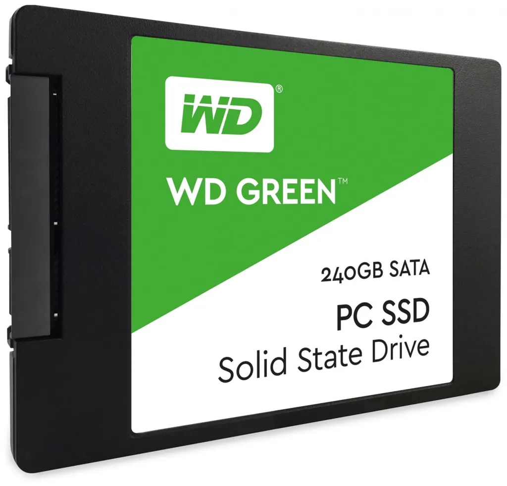 Western Digital Green 240 GB SSD 2.5 SATA III SLC - Upgrade PC Veloce