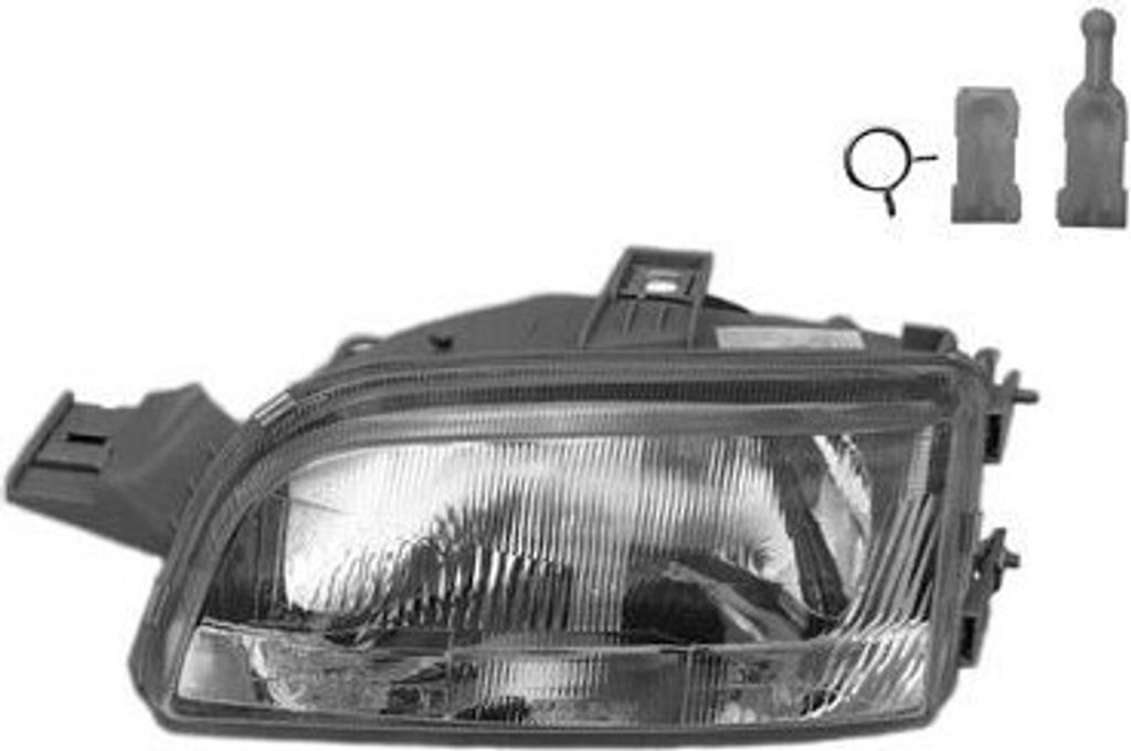 VAN WEZEL 1754961 - OE 46407148 Scheinwerfer, links für Punto